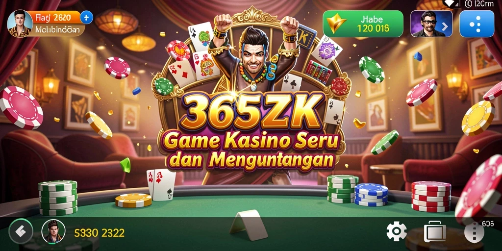 Tampilan gameplay seru di 365ZK dengan mesin slot yang menarik.