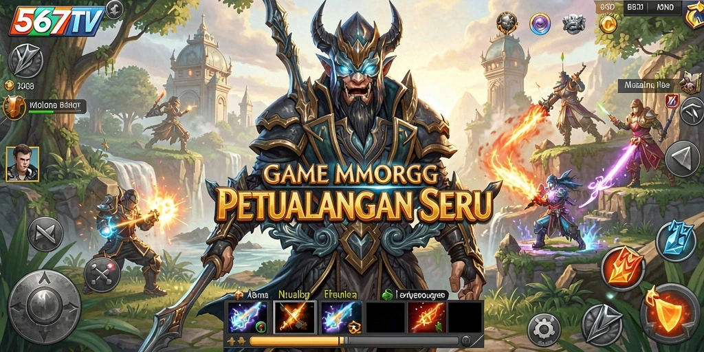 Gameplay seru dalam dunia MMORPG 567TV yang penuh petualangan.