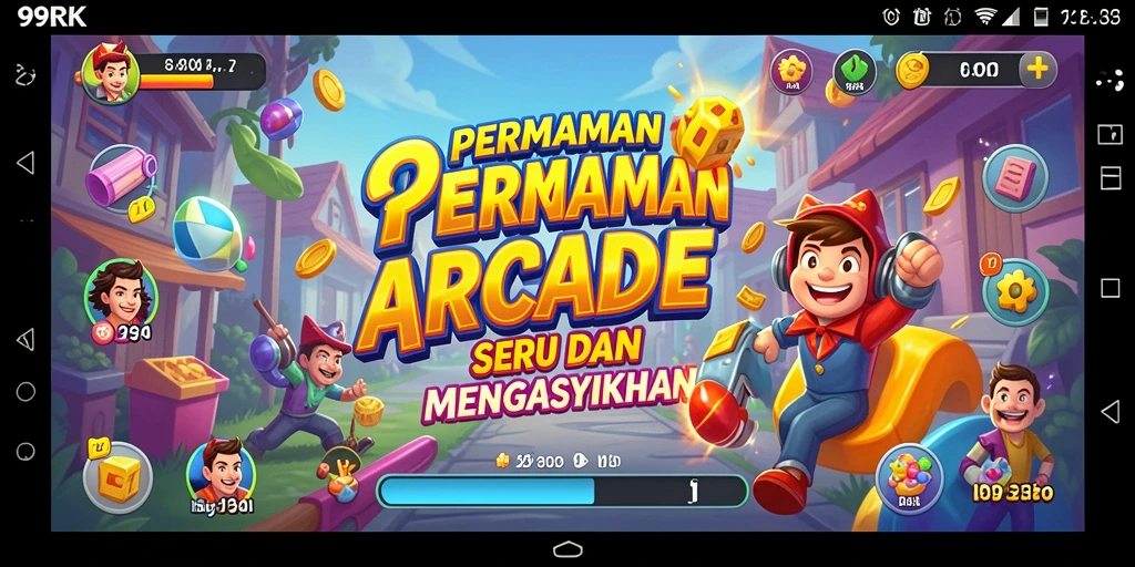 Menampilkan gameplay menarik dari 99RK yang penuh tantangan.