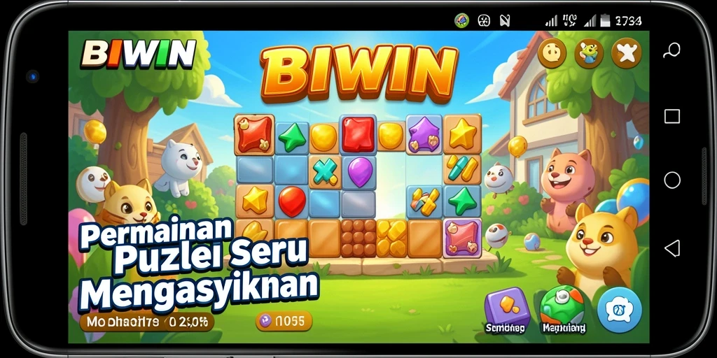 Tampilan gameplay menegangkan dari BIWIN yang penuh teka-teki.