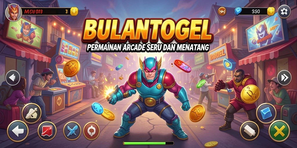 Tampilan gameplay seru dan penuh warna dari BULANTOGEL.