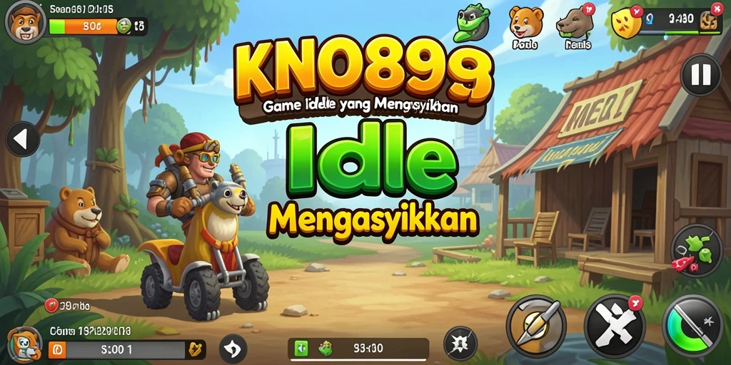 Tampilan gameplay yang menarik dan dinamis dari KNO89.