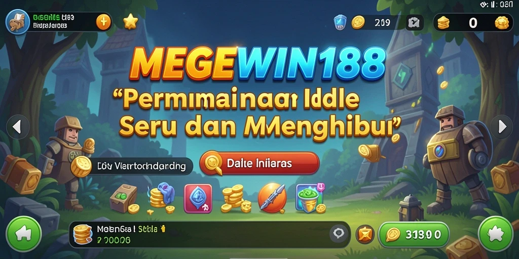 Gameplay seru dari MEGEWIN188 dengan elemen Idle yang menarik.