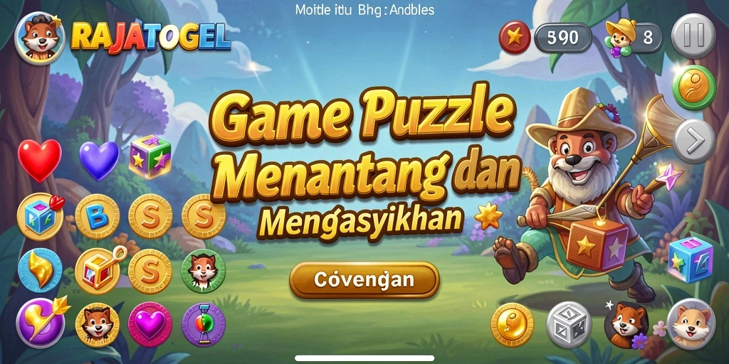 Screenshot gameplay <strong>RAJATOGEL</strong> yang menampilkan tantangan teka-teki seru.