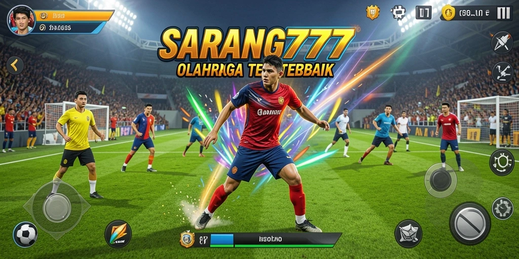 Tampilan gameplay SARANG777 yang kompetitif dan penuh aksi.