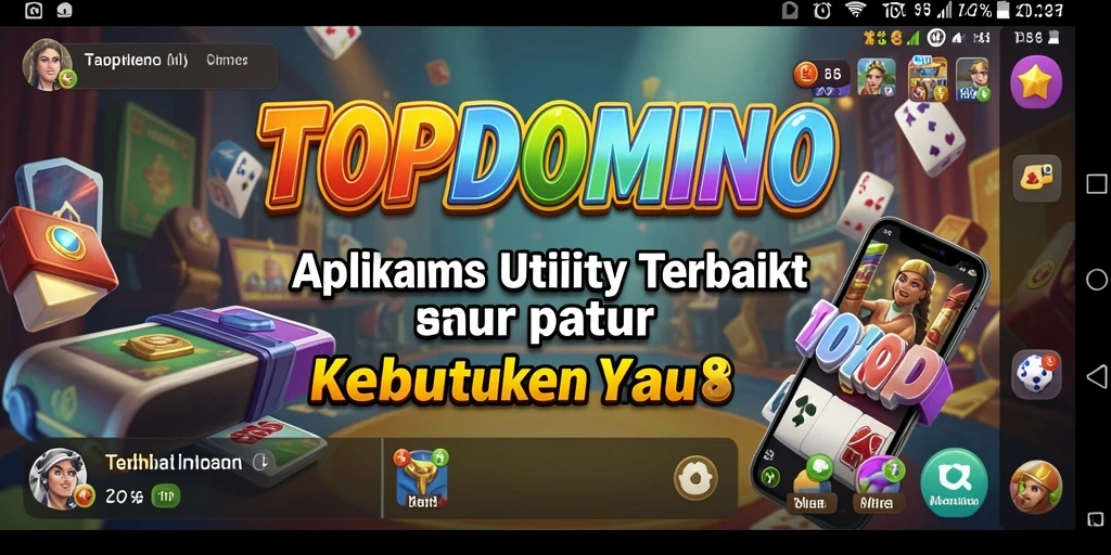 Tampilan intuitif dari aplikasi TOPDOMINO memudahkan dalam mengatur tugas harian.