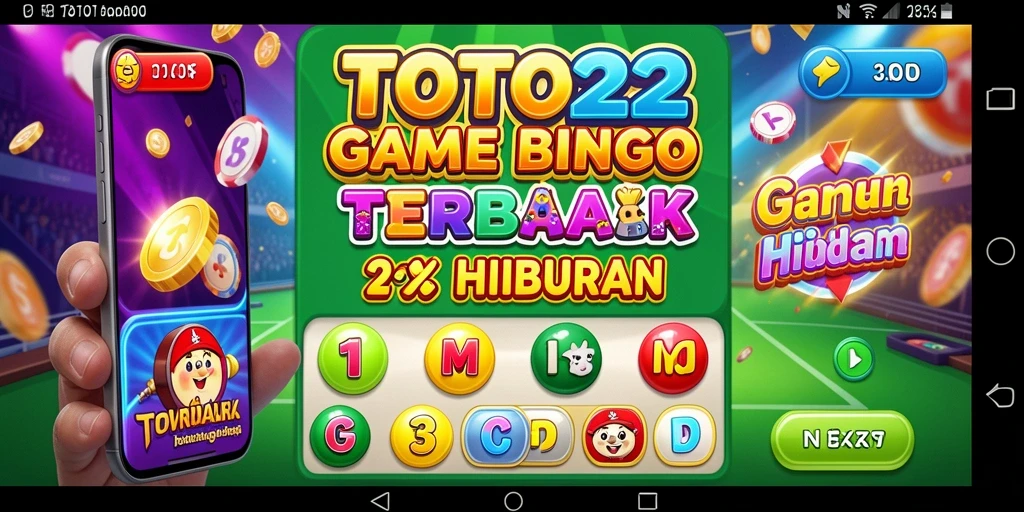 Tampilan gameplay TOTO22 dengan suasana bingo yang seru.