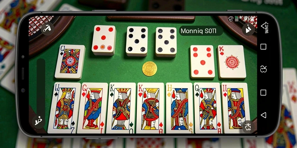 Tampilan gameplay menarik dari W67 dalam bermain Domino.