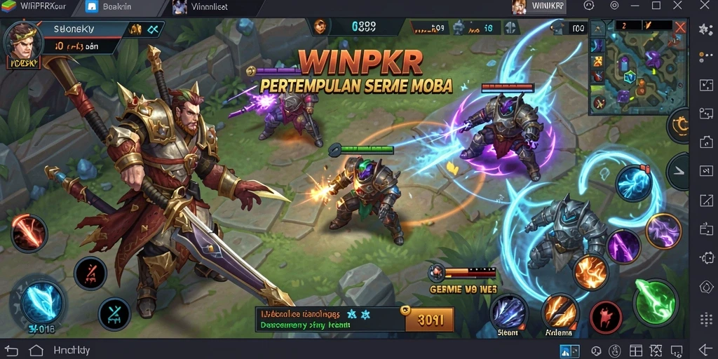 Gameplay seru dan karakter menarik di WINPKR.